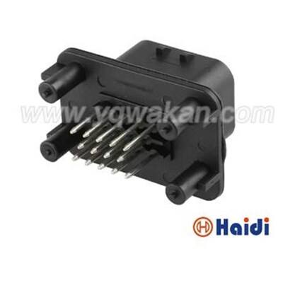 776267-1  14孔PCB直针座汽车接插件14P含针  DJ3144S-1.5-10A