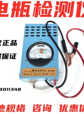 正品蓄电池电瓶检测仪杭州测试 FY55电压 容量好坏安时电动车汽车