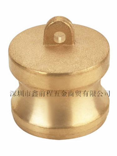 黄铜DP型1/2寸扳把式凸轮锁紧快换快速接头阳端堵头化工石油管道