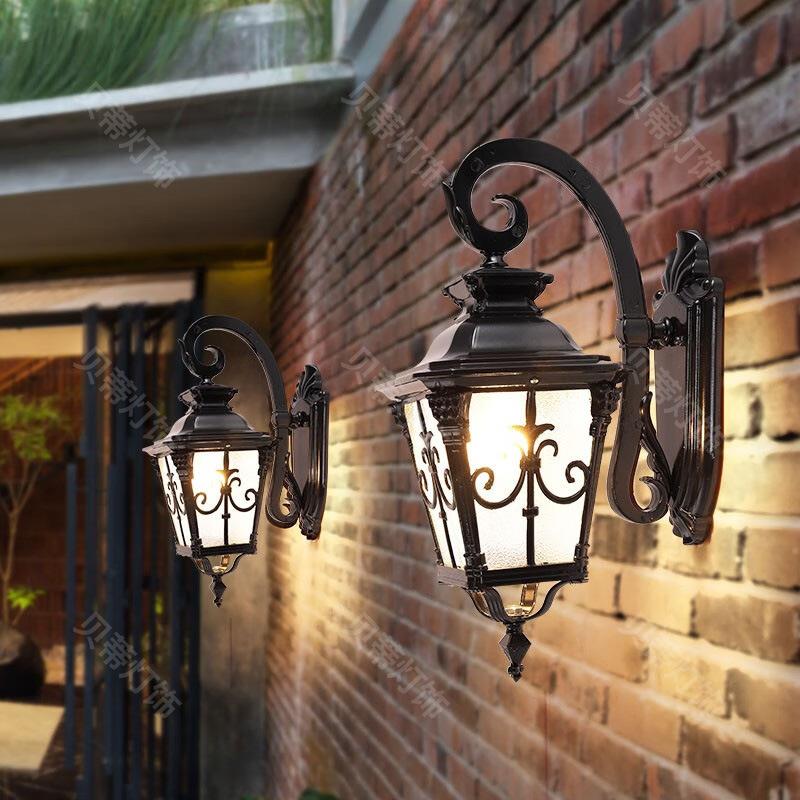 户外灯室外壁灯园林景观欧式庭院灯防水露台灯阳台墙壁灯外墙灯