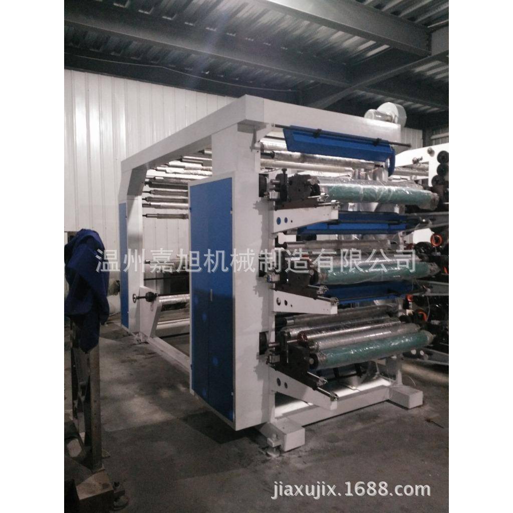 印刷机械厂家专业生产设计制造六色柔性凸版机商标印刷机