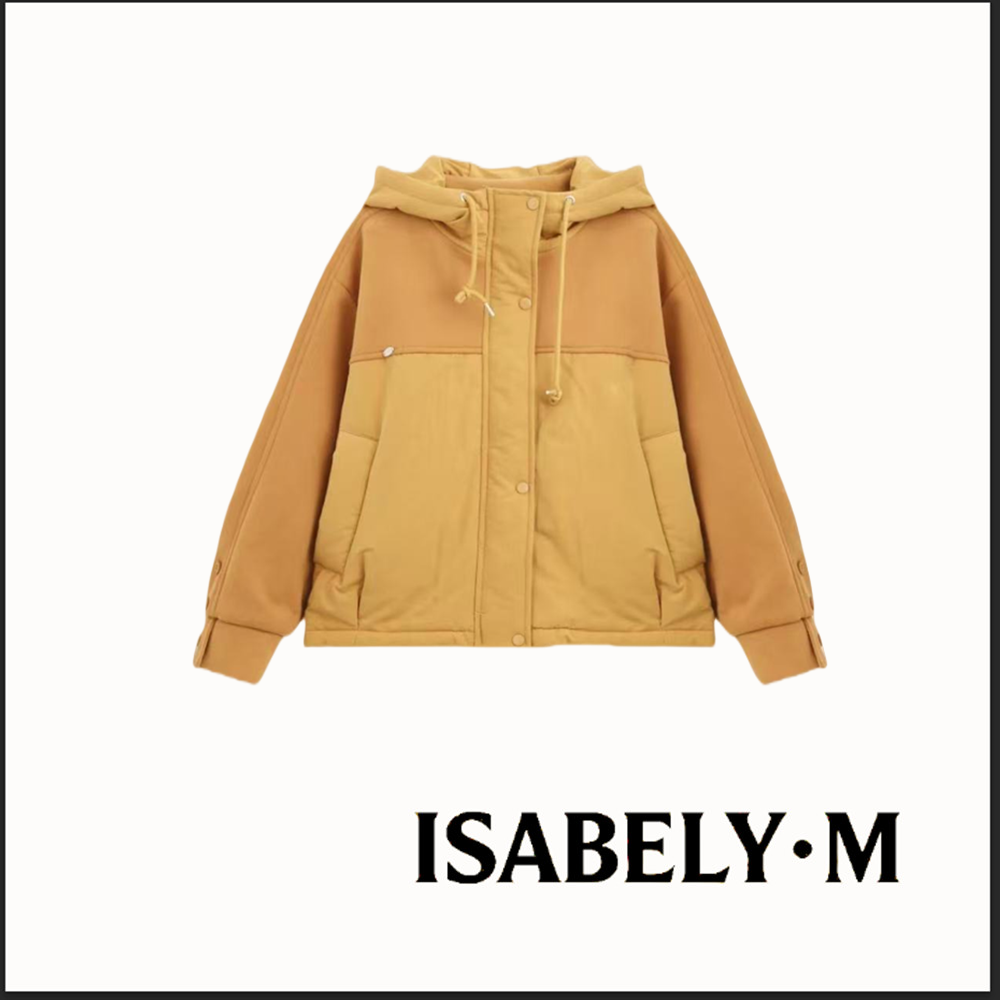 【玉米专享】ISABELY•M 连帽拼接秋冬保暖外套