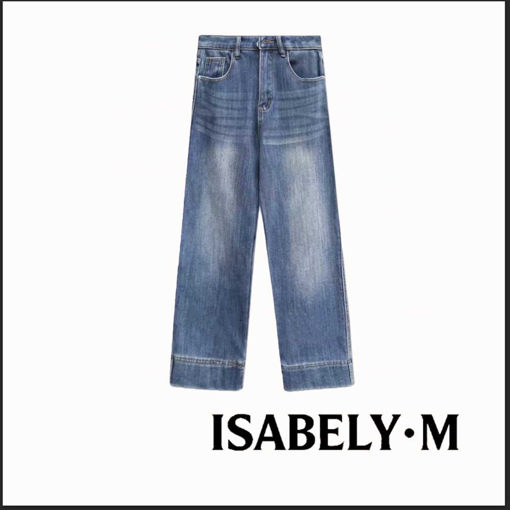 【告别之夜】ISABELY•M 新品设计感牛仔裤女26春夏裤子