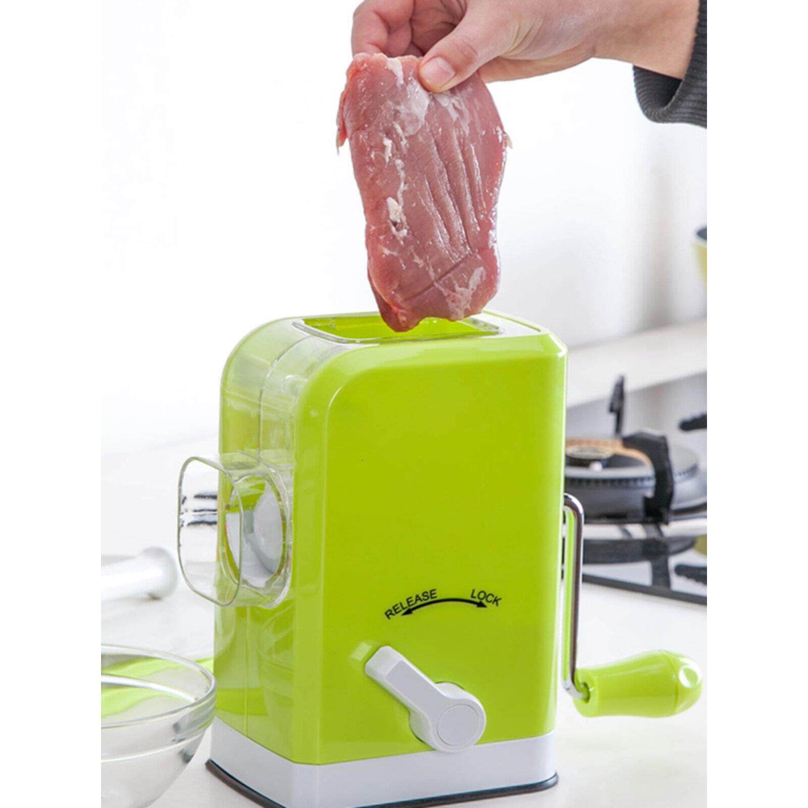 左家右厨手动绞肉机剁饺子馅肉末炖蛋肉蒸蛋肉糜手工剁肉肉糜肉末
