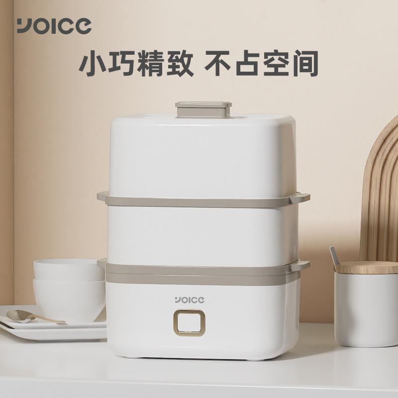 礼品双层煮蛋器多功能蒸蛋器定时蒸蛋机蒸蛋器煮鸡蛋智能早餐机