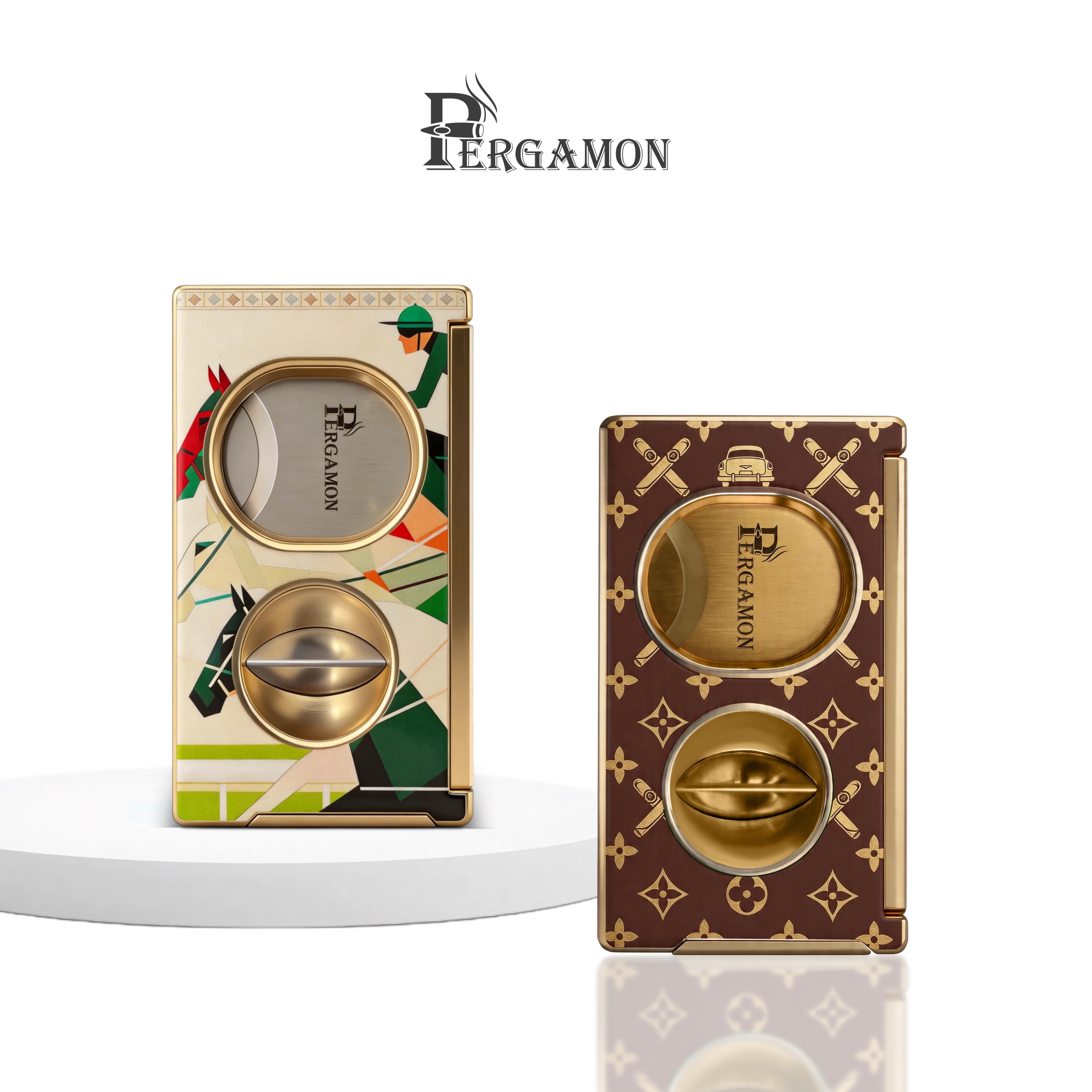 PERGAMON雪茄剪钳三合一多功能便携式V形平口带开孔器锋利不锈钢