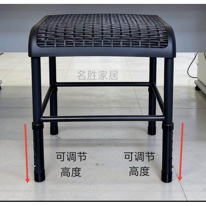 可调节高低凳子车间流水线员工凳子工厂专用凳子透气久坐不痛椅子