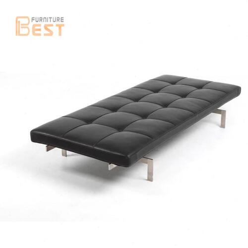 PK80 daybed by Fritz沙发床轻奢真皮简约休闲现代躺椅皮艺长凳