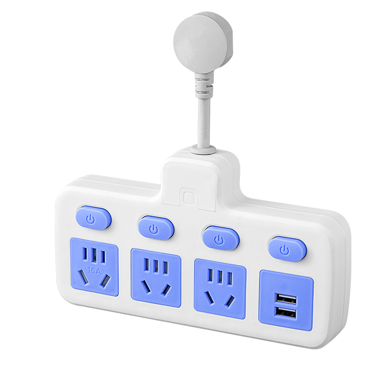 4000W大功率转换插座16A转10A插头空调热O水器延长线带线插板插排