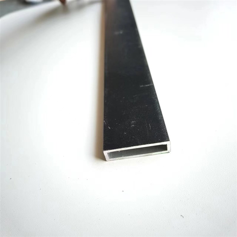 铝合金方管10*60.10*80.10*100.10*12N0黑白灰咖啡色铝扁管铝方通