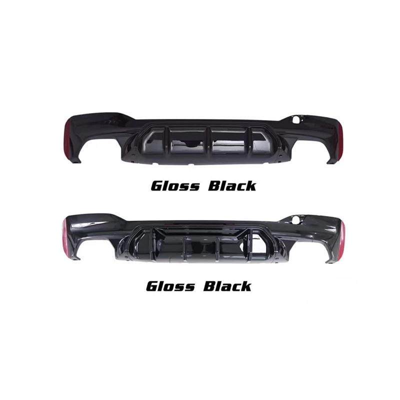 M5尾唇尾喉适用于宝马5系G30改装G38四出后唇2018-2022改装MP款