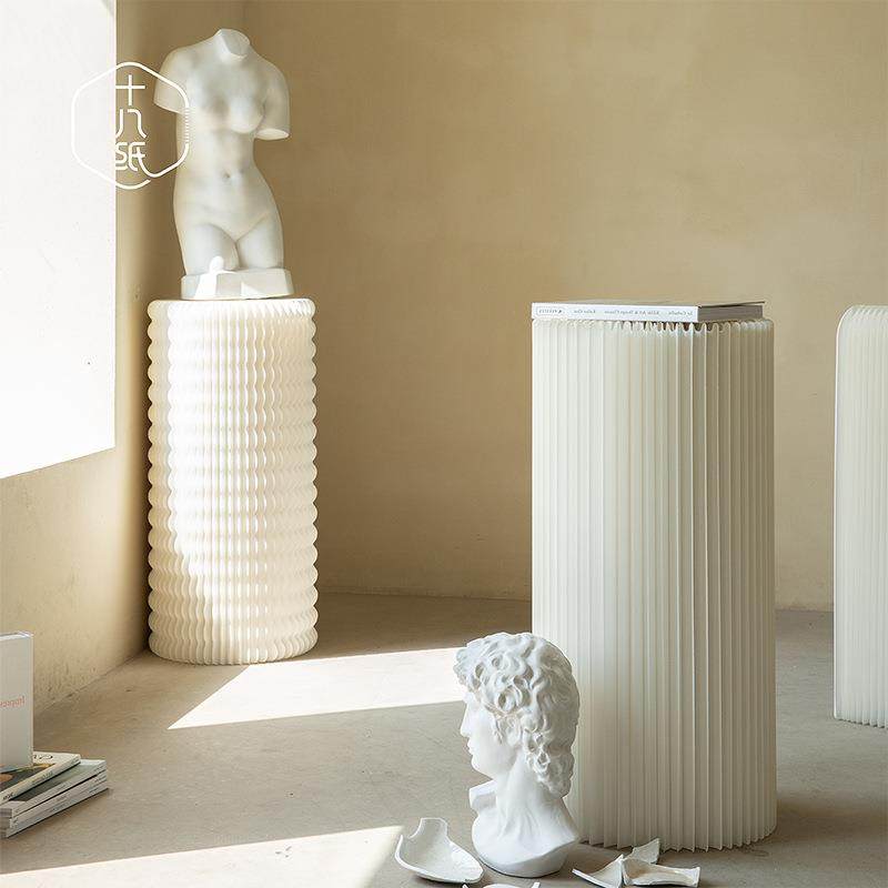 十八纸纹理展示架展会多功能中岛台高低流水陈列架装饰展示台置物,鲜花速递/花卉仿真/绿植园艺,割草机/草坪机,淘宝优惠券,粉丝福利购,淘宝优惠卷