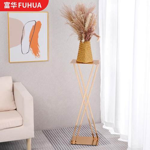 婚庆布置道具铁艺架子路引金属花架摆件婚礼主桌中心装饰花器