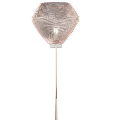 电商热销款水墨石红铜落地灯北欧现代风格室内家居照明落地灯