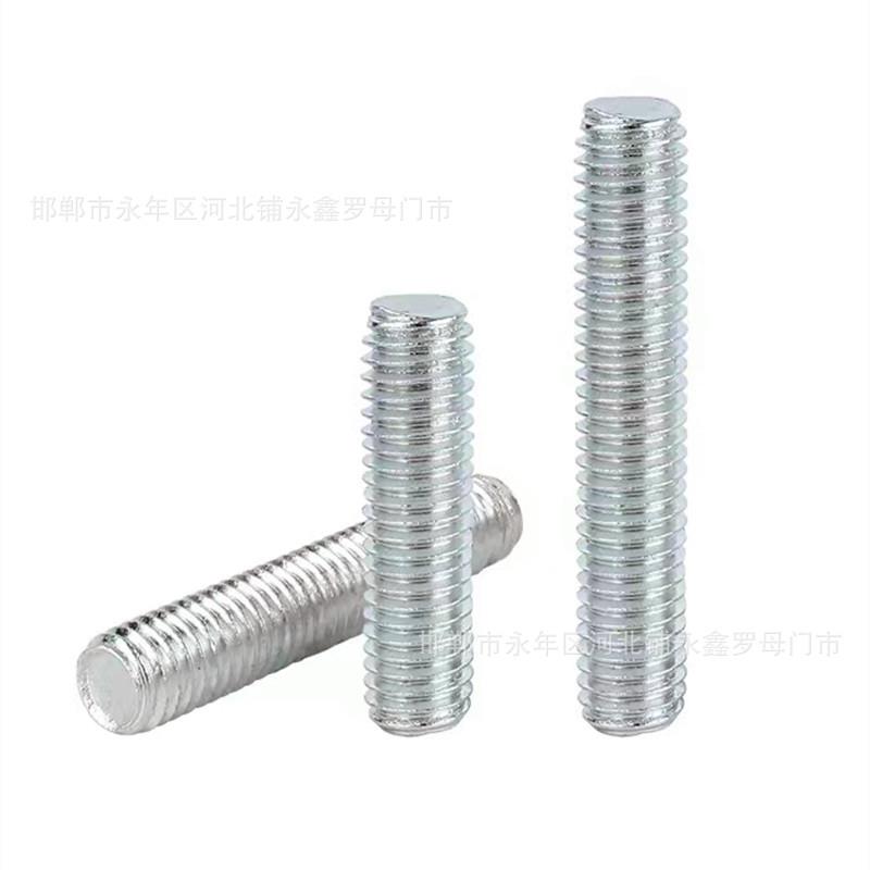 镀锌全牙牙棒通丝全螺纹短丝杠M5*30*50M6*20*30*50*60*80*90*100