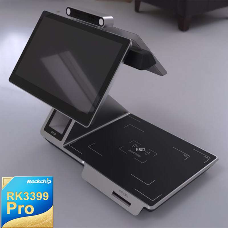 RK3399PRO政务大厅办证一体机 人证核验，人证采集一体机