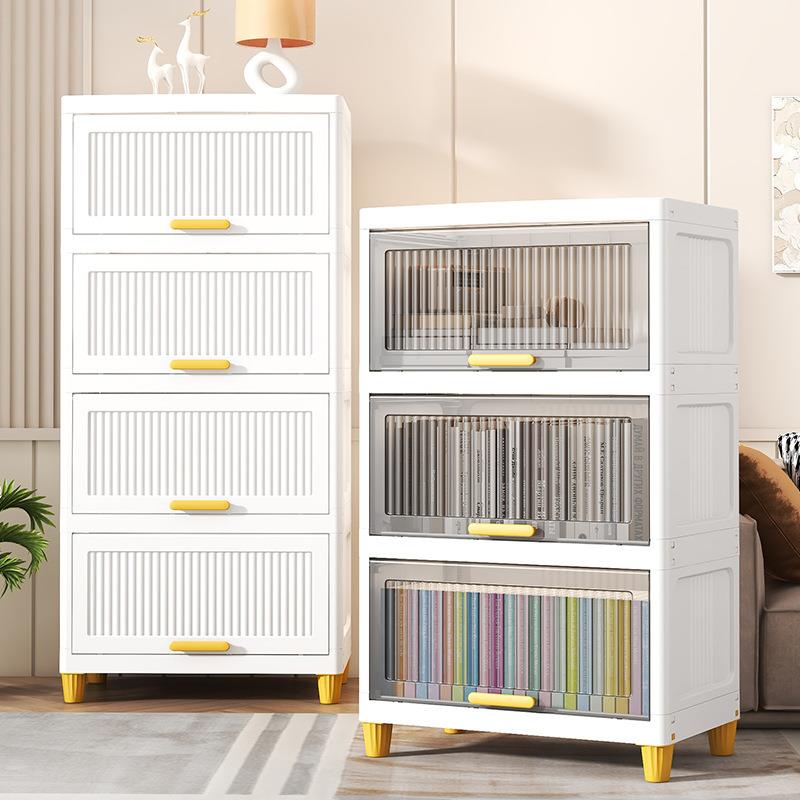 25-55cm夹缝收纳柜子抽屉式厨房缝隙多层卫生间窄储物柜置物架子