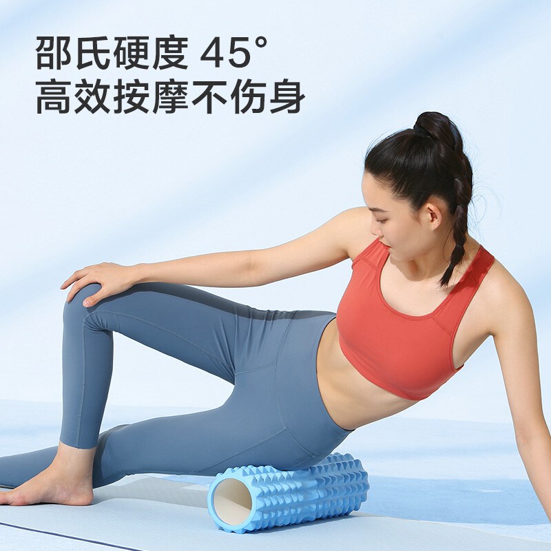 梦梵泡沫轴滚背神器瑜伽柱肌肉放松滚轴小腿按摩棒