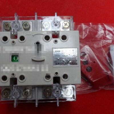 上海人民 HGL-100A/4 4极 柜内操作 负荷隔离开关 手动转换开关