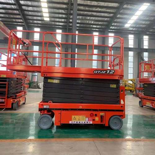 全自行走式升降机高空作业车移动全自行走升降机剪叉式升降平台