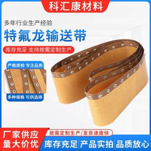 特氟龙输送带特氟龙温布传动带易清洁烘干特氟龙网格输送带