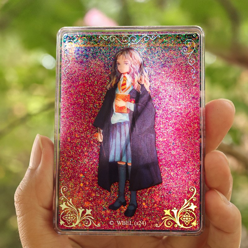 哈利波特正版周边流沙冰箱贴流麻磁贴卢娜赫敏霍格沃茨生日礼物送