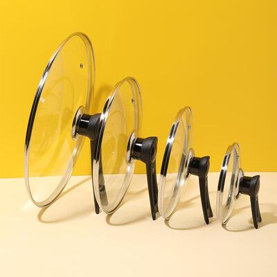 wmf福腾宝16 20 24 28cm 平底锅 汤锅 玻璃盖 锅盖 盖子