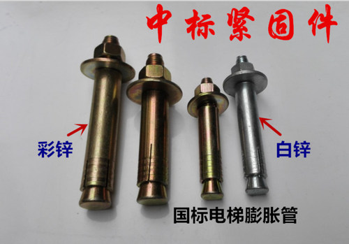 电梯胀管胀栓电梯壁虎电梯专用膨胀丝膨胀螺栓电梯壁虎膨胀螺丝