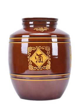 酒坛酒罐陶瓷装酒泡酒空坛子家用密封窖藏存酒缸酒瓶M-028686