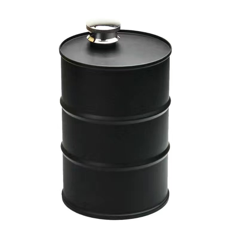 750ml创意汽油桶户外水壶304不锈钢水瓶露营野营水壶防漏迷你水壶