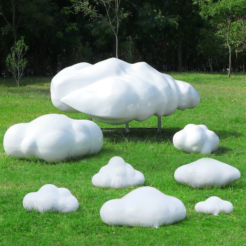 玻璃钢雕塑定制模型动物卡通摆件公园小品商场创意广场园林鹿户外