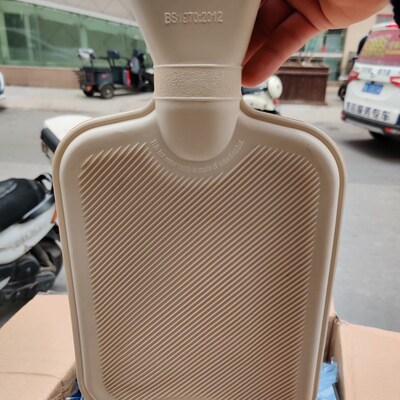 复古传统老式热水袋 加厚大号2000ml注水橡胶热水袋 出口英国