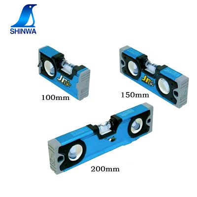 日本亲和SHINWA企鹅76335水平尺76337带磁76331便携式水平仪100mm