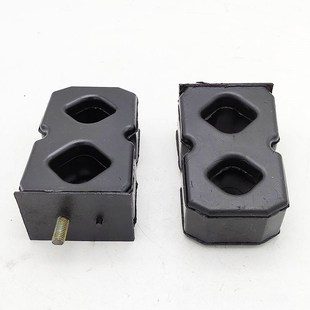 时风自卸车轻卡胶墩 风菱C版D版后板簧缓冲块 胶块减震器胶块缓冲