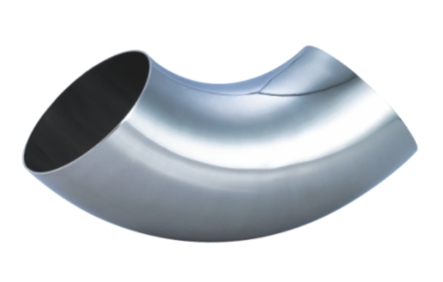 316L卫生级不锈钢焊接弯头90度内外精抛双镜面食品级弯管19--219