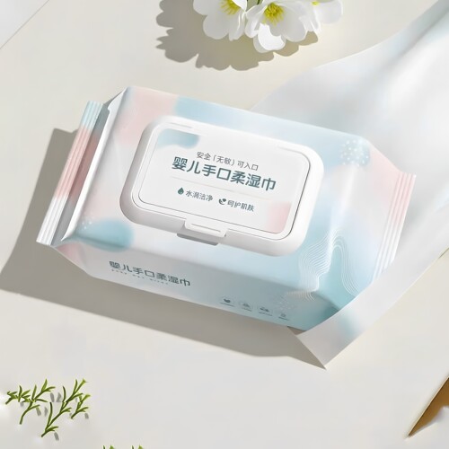 家用婴儿无敏水润手口湿巾