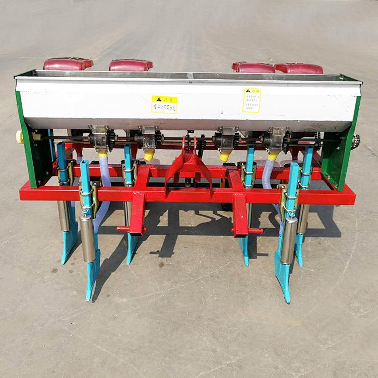 拖拉机带动7行花生5行玉米大豆播种机毛豆种植机饭豆点播机