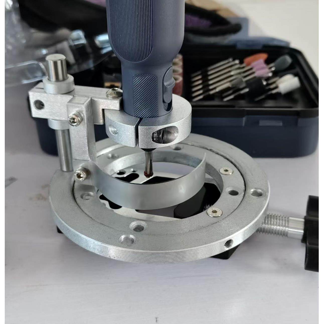 超薄全金属自行车前叉上管切割器环切器截断固定器车架上直接操作