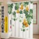 浴帘防水布新中式 卫生间隔断帘加厚防霉挂帘子浴室拉帘免打孔窗帘