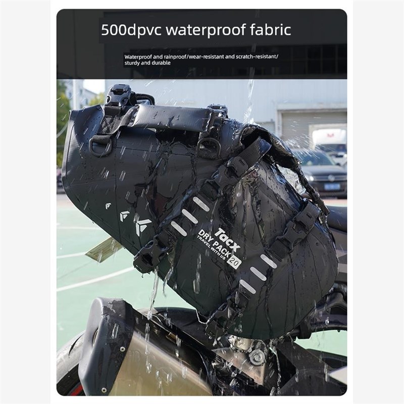 TACX摩托车边包防水侧挂摩旅包驮包马鞍包后座包尾包挂包机车装备