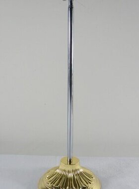 佛具用品文化装饰经幡杆幡架旗杆旗座 可伸缩不锈钢支架60CM