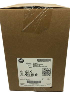 25A-D017N114罗克韦 ABPowerFlex523变频器全新25AD017N114