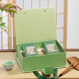 茶叶礼盒空盒包档盒高装通用明山龙井信阳毛尖崂前绿茶一斤装送礼