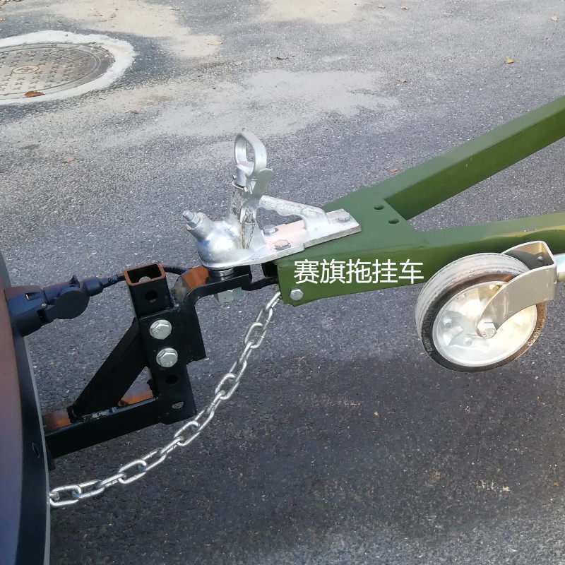 露营后车厢拖挂车房车改装越野汽车小拖式家自用驾游旅居车拖挂车