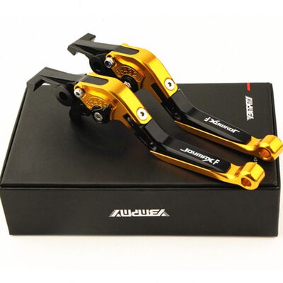 适用三阳九妹300 JOYMAX F300 改装刹车牛角 离合手把 拉杆手柄