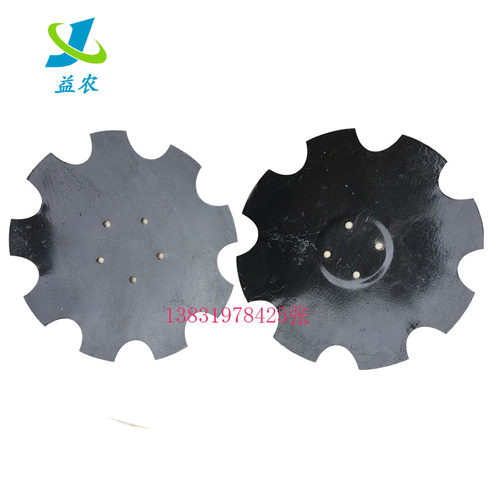 大型旋耕机改装j缺口圆盘耙片起垄开沟扶埂培土机器扶背犁筑埂器