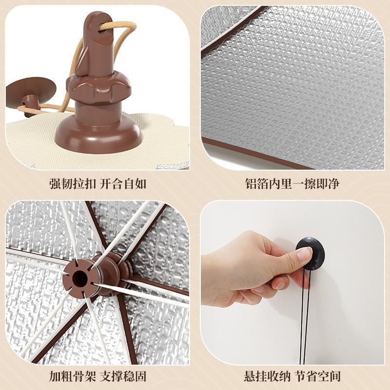 德国家用饭桌保温盖菜罩p2023新款可折叠冬季保温剩饭菜神器餐桌