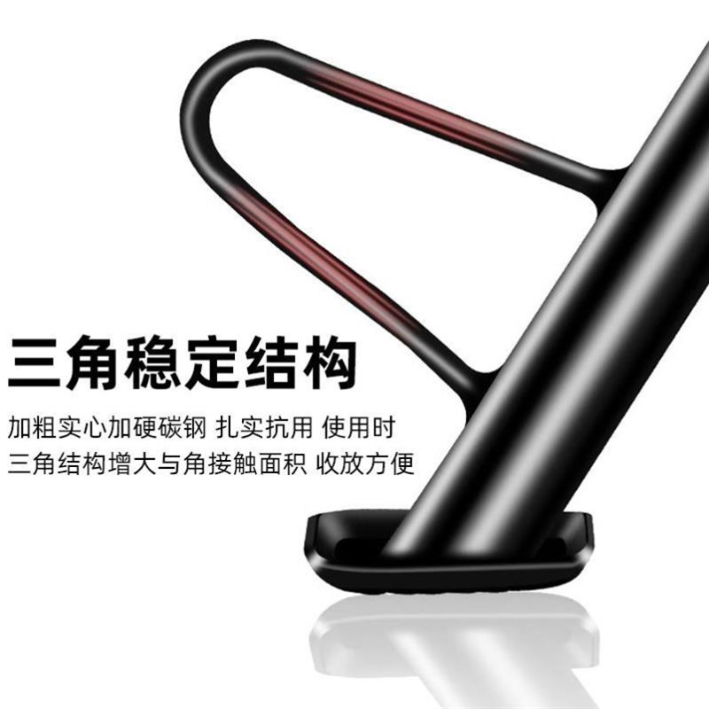 电动车偏撑踏板j电动车边支架边撑侧支架脚撑脚架弹簧边撑