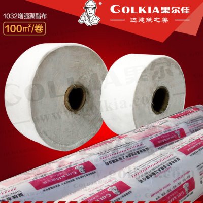 果尔佳金属屋面防水涂料 防水聚酯布无纺布水泥面彩钢瓦缝织裂缝