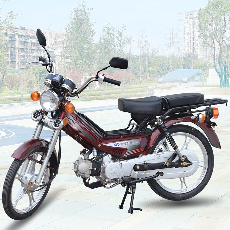 重庆嘉陵嘉鹏f48节油王代步燃油助力国4电喷小弯梁可上牌